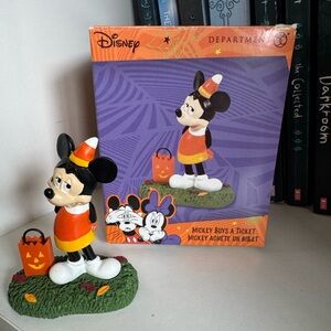 Disney, Department 56, Minnie Mouse Halloween Figurine